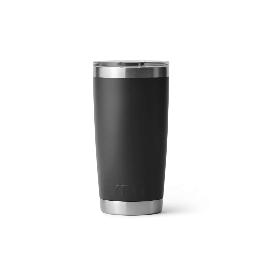 Yeti Rambler 20oz Black Tumbler