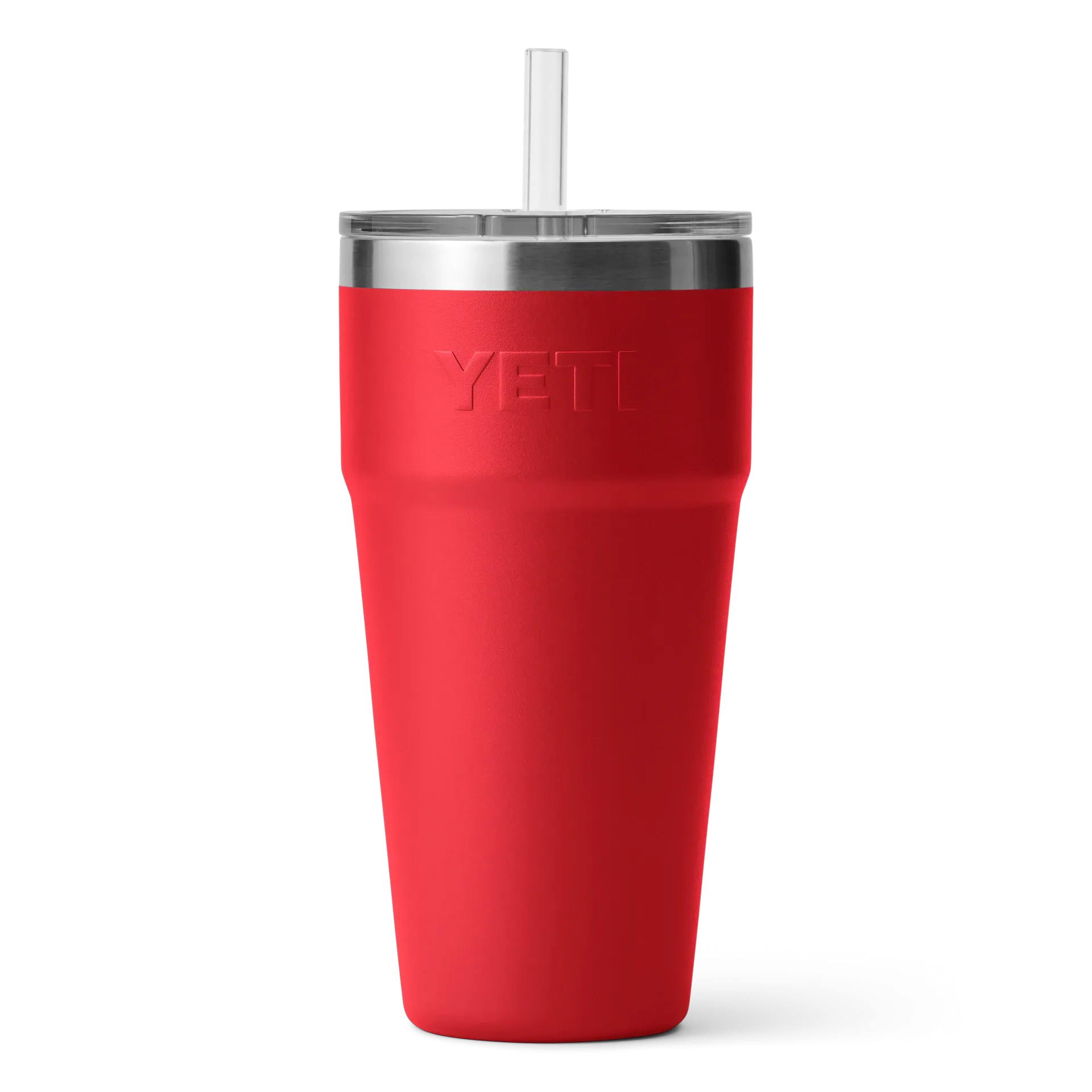 Yeti Rambler 26 oz Stackable Rescue Red Cup